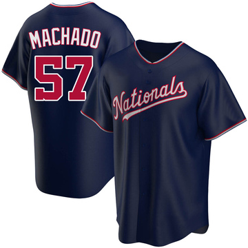 Andres Machado Men's Washington Nationals Alternate Jersey - Red